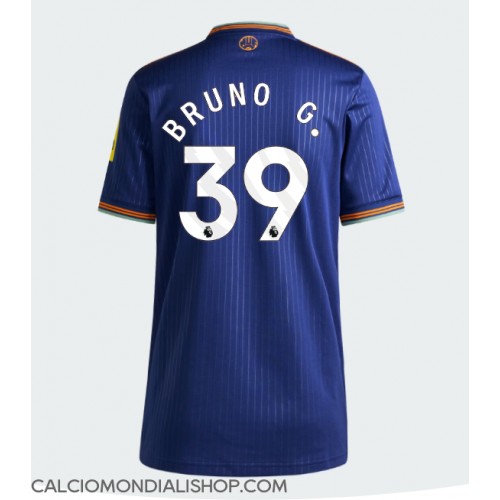 Maglie da calcio Newcastle United Bruno Guimaraes #39 Terza Maglia Femminile 2025-26 Manica Corta